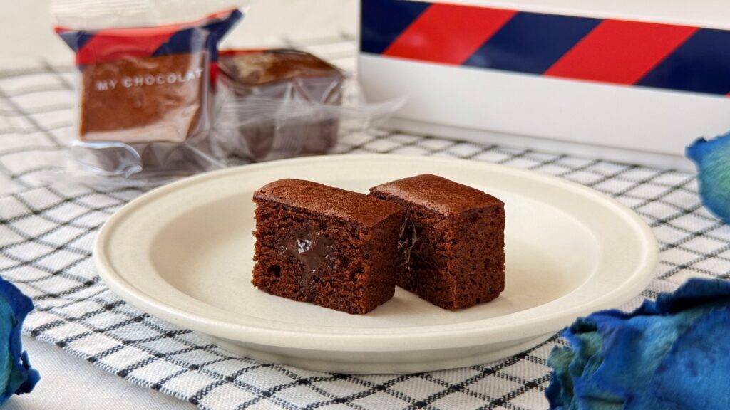 パリバターショコラ_温めた「マイショコラ」の断面