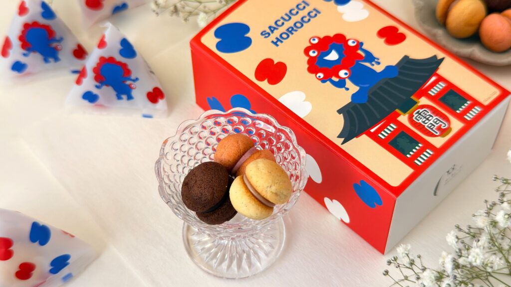 シーキューブ_「東京出張 ミャクミャク サクッチホロッチ」のミルクやいちご、チョコの皿盛り