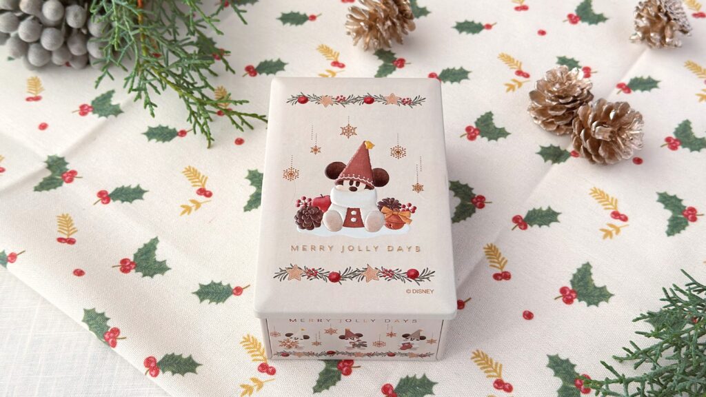東京ディズニーリゾート_ディズニー・クリスマス2025「チョコレート」のパッケージ