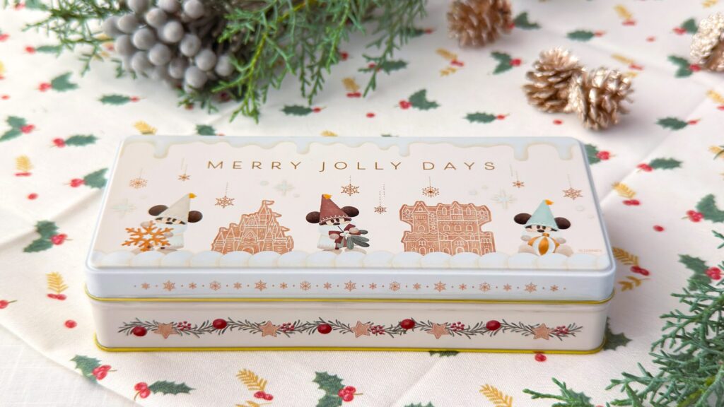 東京ディズニーリゾート_ディズニー・クリスマス2025「アソーテッド・チョコレート」のパッケージ