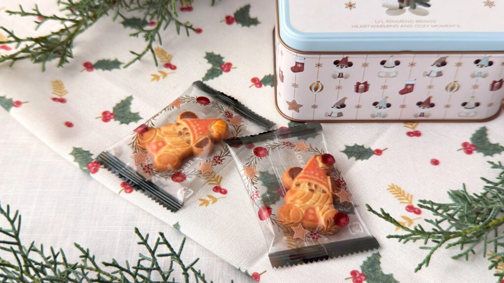 東京ディズニーリゾート_ディズニー・クリスマス2025「クッキー」の個包装