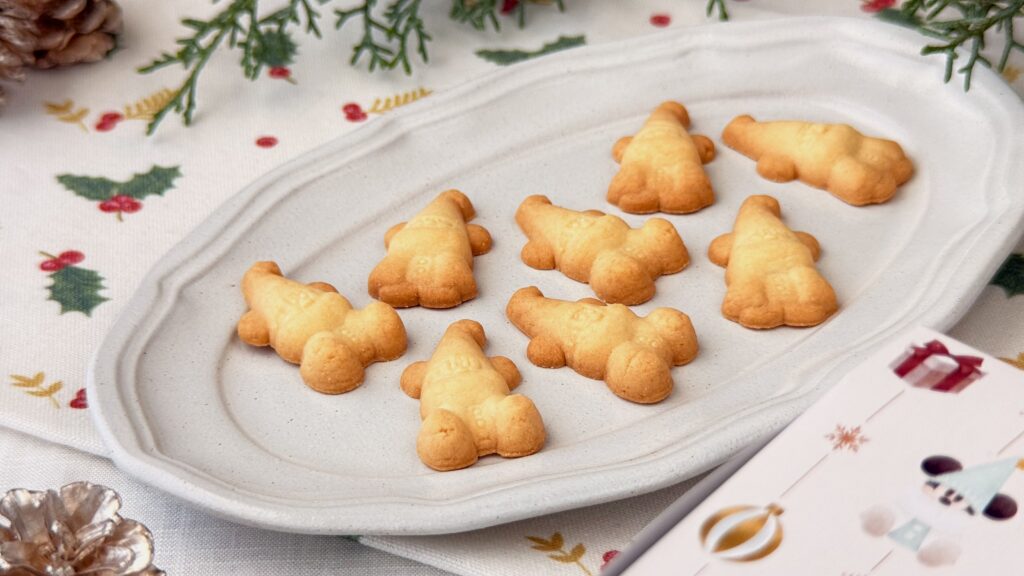 東京ディズニーリゾート_ディズニー・クリスマス2025「クッキー」の皿盛り