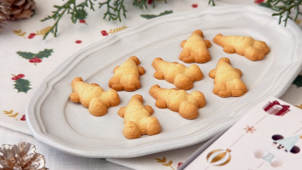 東京ディズニーリゾート_ディズニー・クリスマス2025「クッキー」の皿盛り