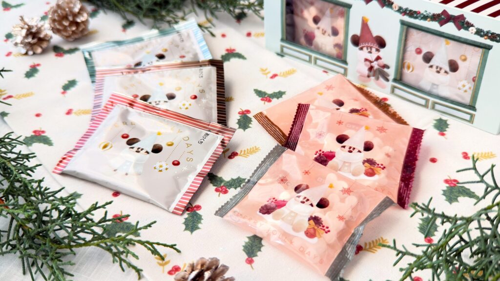 東京ディズニーリゾート_ディズニー・クリスマス2025「ココア マシュマロ付き」の個包装