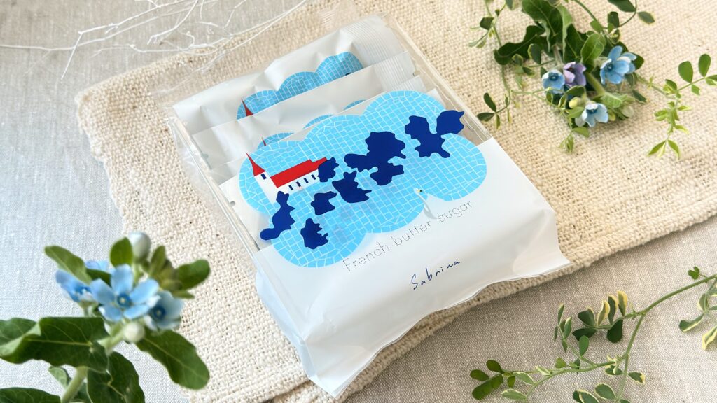 薫るバターサブリナ_「フレンチバターシュガー」の袋パッケージ