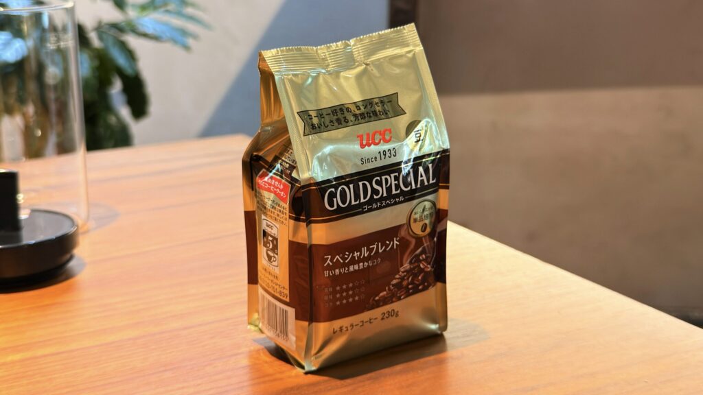 UCC_「ゴールドスペシャル」のパッケージ