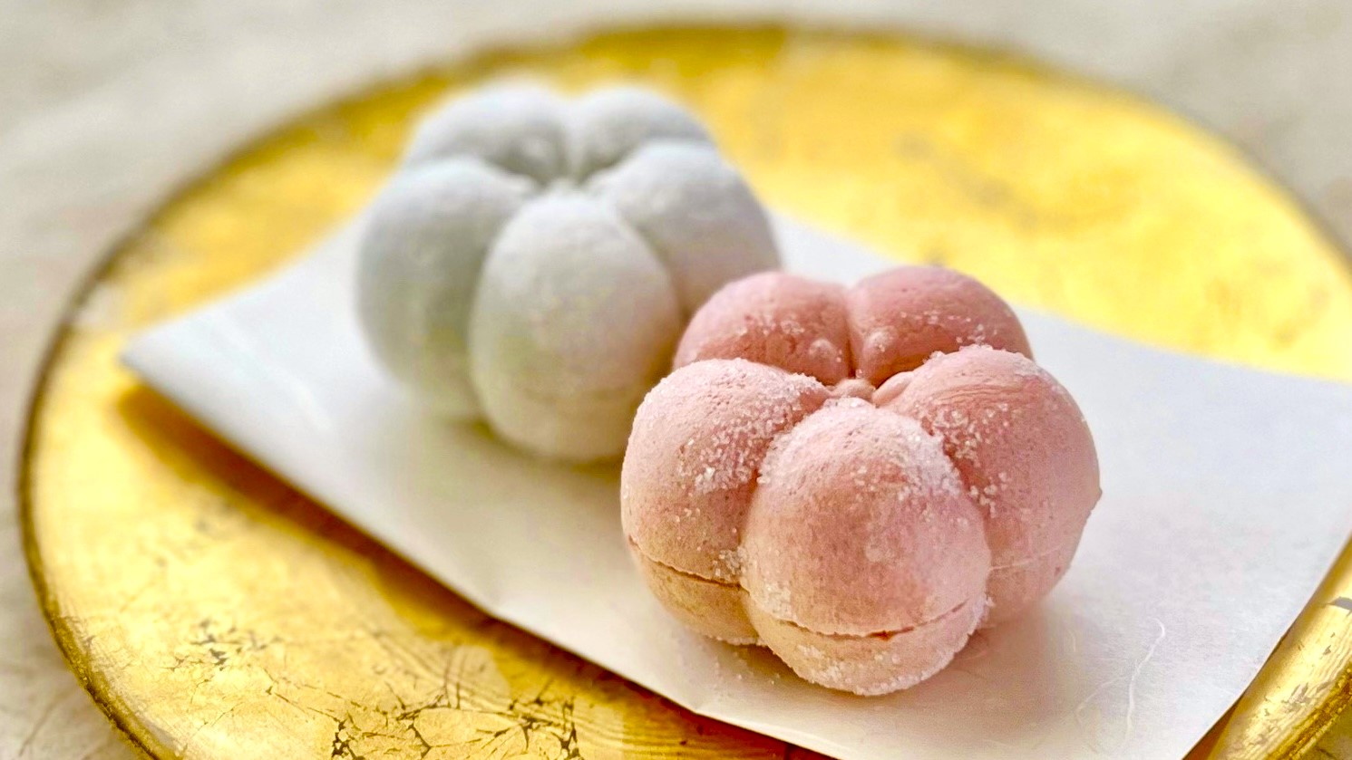 福梅_和菓子村上 赤白（横アングル）