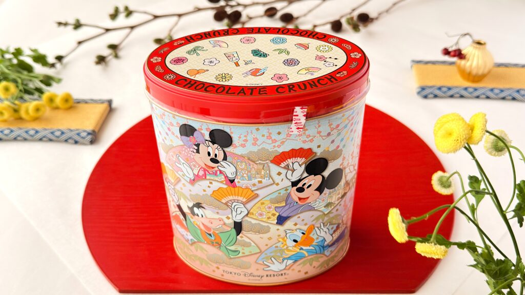東京ディズニーリゾート_「チョコレートクランチ ミッキーマウスと仲間たち」のパッケージ