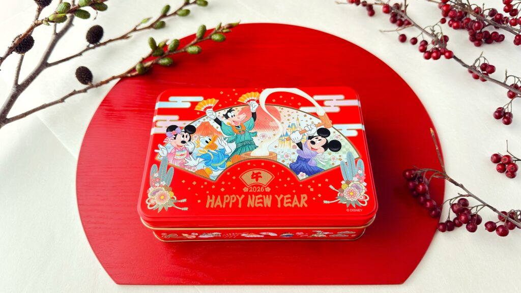 東京ディズニーリゾート_「チョコレート缶 ミッキーマウスと仲間たち」のパッケージ