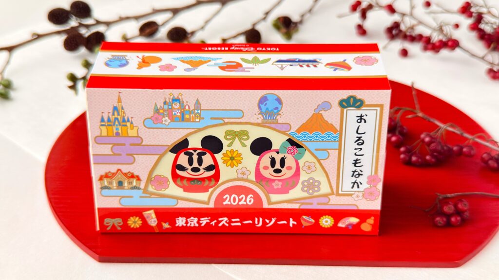 東京ディズニーリゾート_「おしるこもなか」のパッケージ