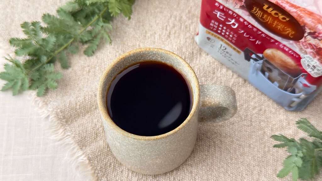 UCC_淹れたての「「UCC 珈琲探究 ワンドリップコーヒー モカブレンド」