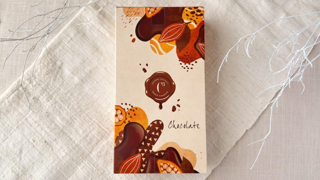 シーキューブ_「焼きティラミス ショコラ」のパッケージ