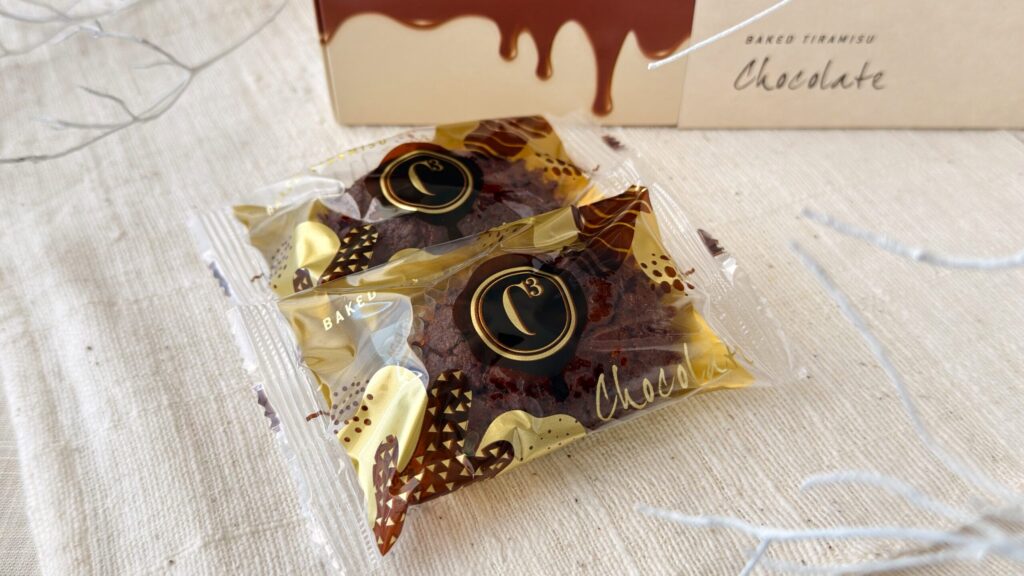 シーキューブ_「焼きティラミス ショコラ」の個包装
