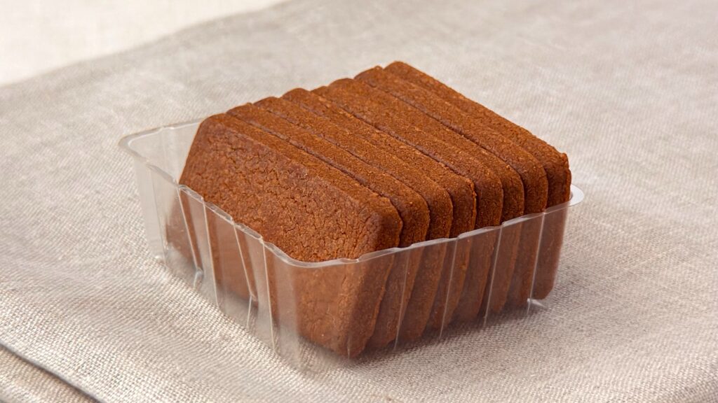 無印良品_トレーにはいった「世界のお菓子 スペキュロス」