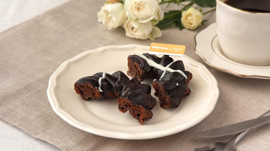 ミスタードーナツ_「生ショコラフレンチ ノワール」の断面