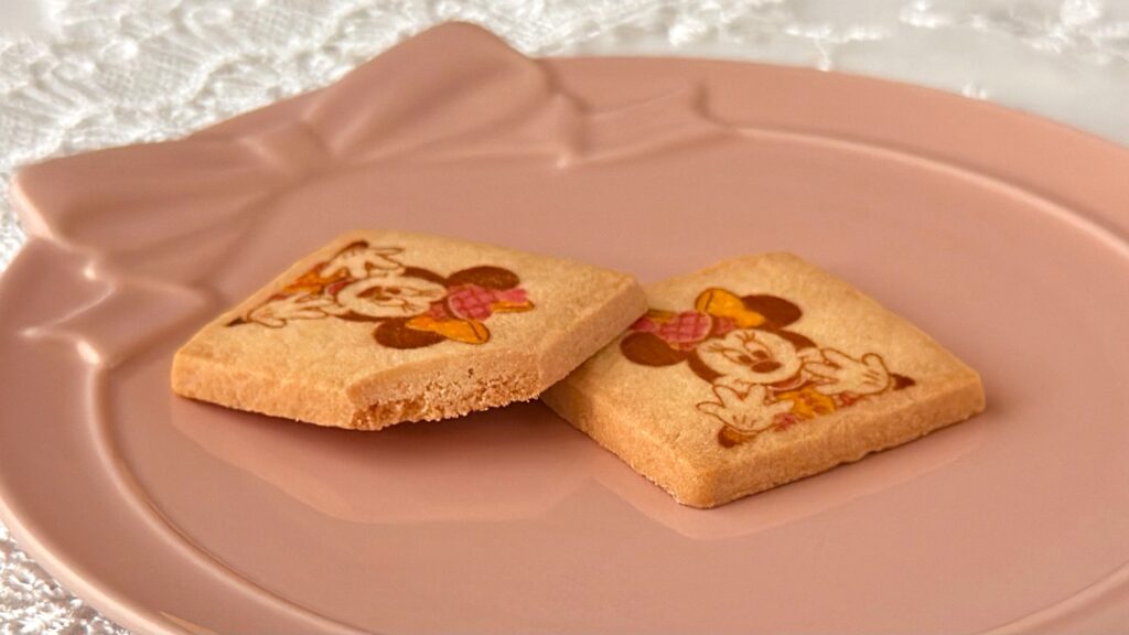 東京ディズニーリゾート__ディズニー・パルパルーザ ミニーのファンダーランド限定「クッキー」の断面