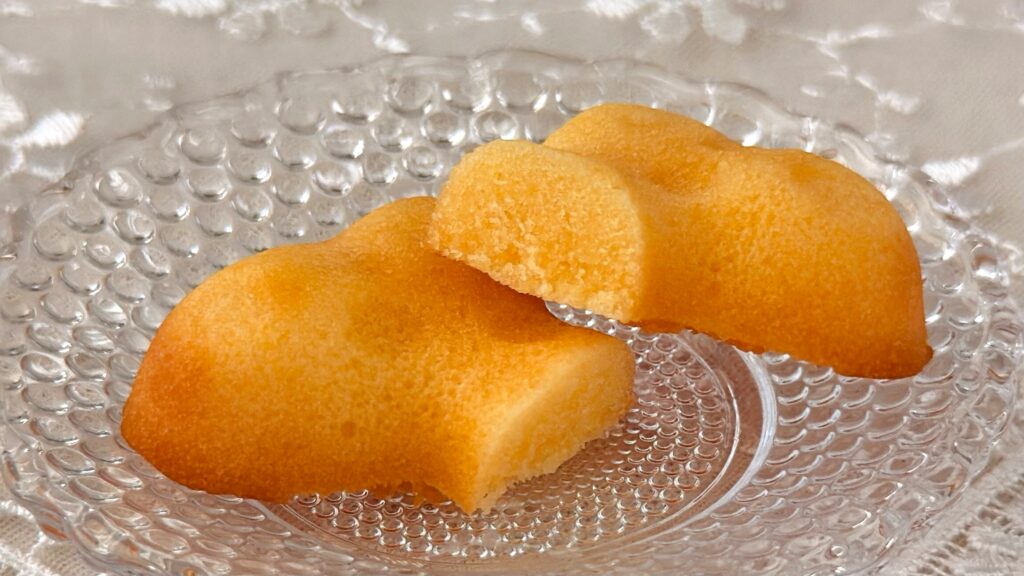 東京ディズニーリゾート_「マドレーヌ 紙箱 ミニー」の断面