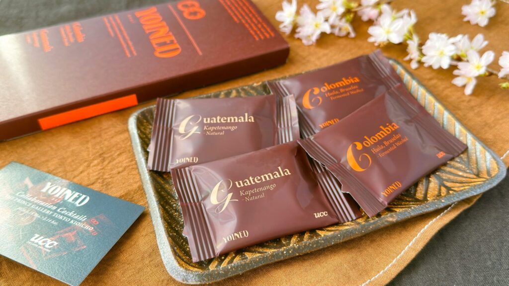 UCC_「UCC YOINED アソートセット 6枚入り（2025）」の個包装