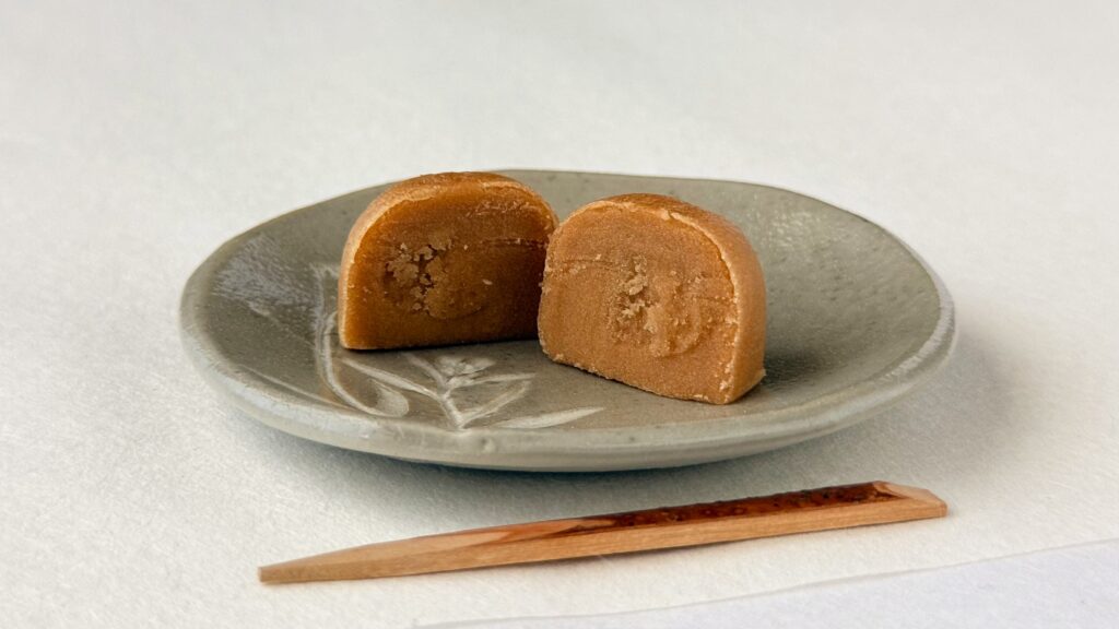 山田屋まんじゅう_「こきび」の断面