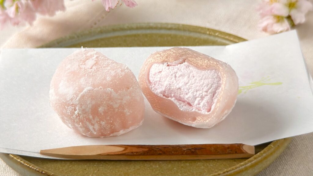 無印良品_「桜クリーム」の断面