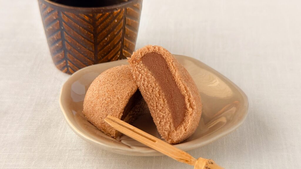 菓匠三全_「萩の調」の断面