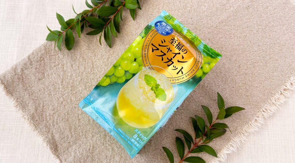 日東紅茶_「至福のシャインマスカット」のパッケージ