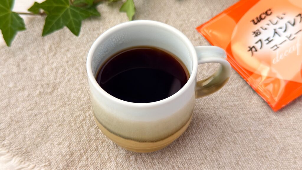 UCC_淹れたての「おいしいカフェインレスコーヒーワンドリップコーヒー」