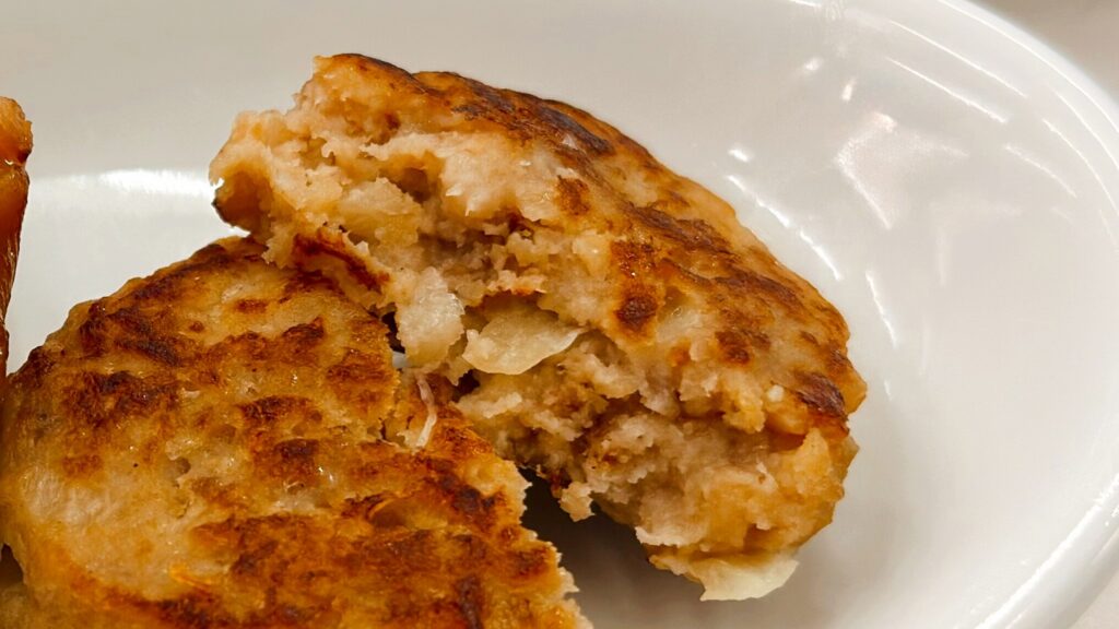 ニチレイ_「ミニハンバーグ」の断面