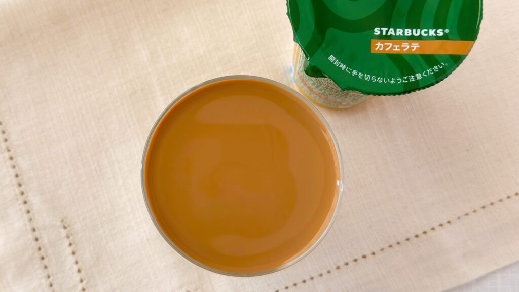 スターバックス_「カフェラテ」の中身