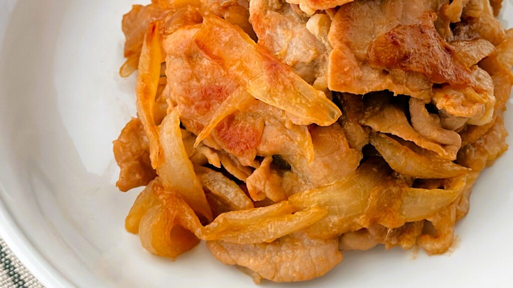 大塚食品_「メインディップ 豚ロース玉ねぎのしょうが焼き」