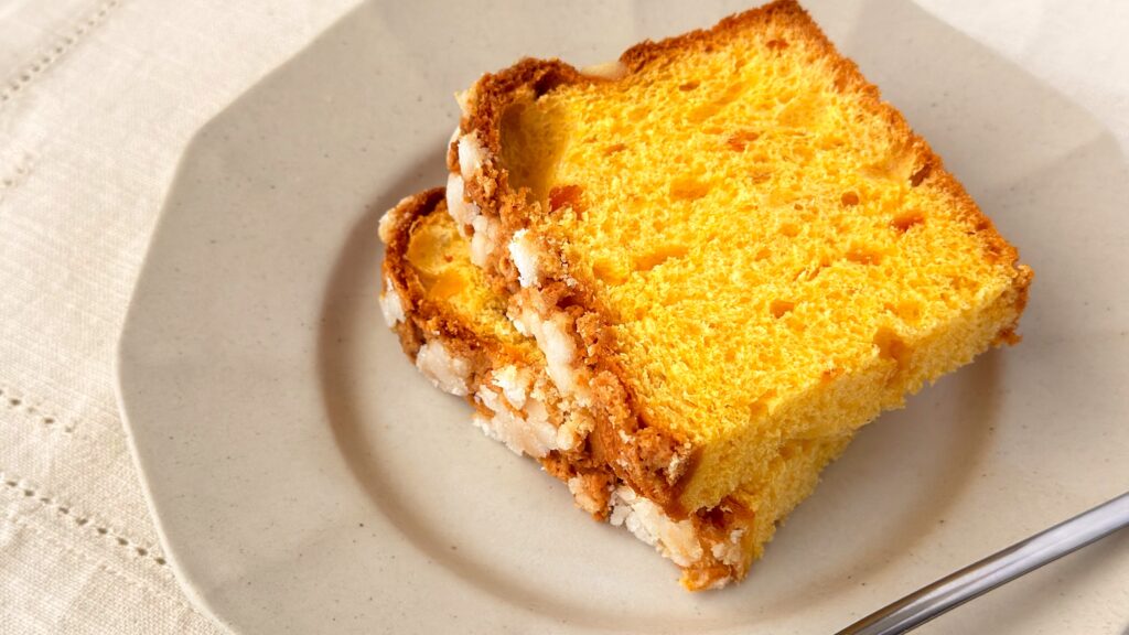 ドンク_カットした「コロンバ(小)」の皿盛り