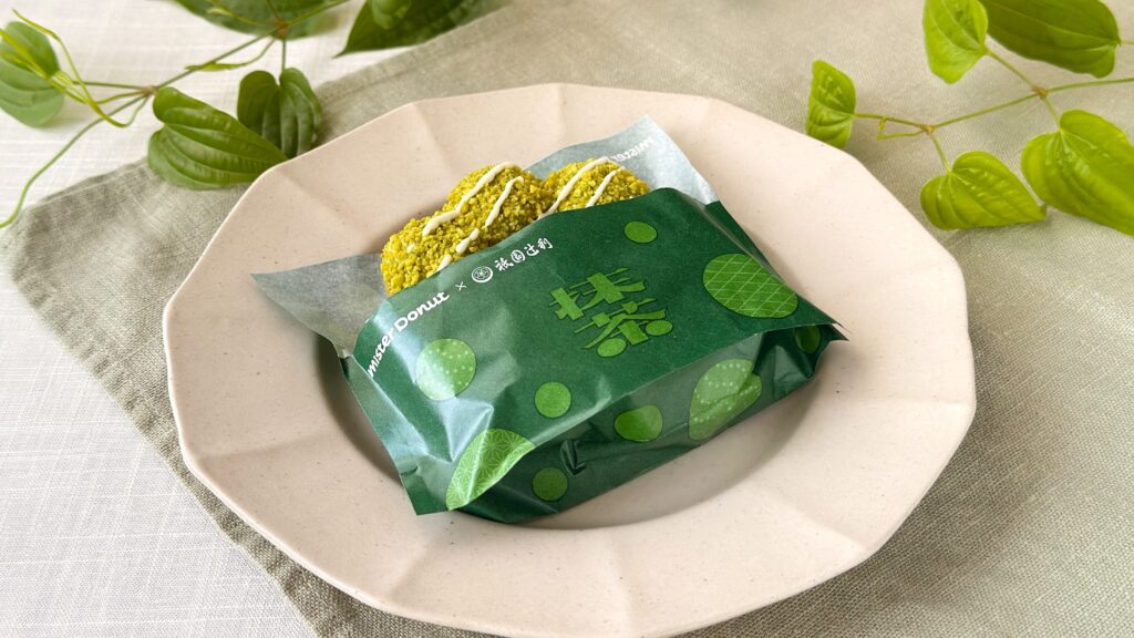ミスタードーナツ_「ポン・デ・ザク宇治抹茶ミルク風」のパッケージ