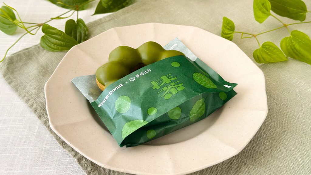 ミスタードーナツ_「ポン・デ・ダブル宇治抹茶」のパッケージ