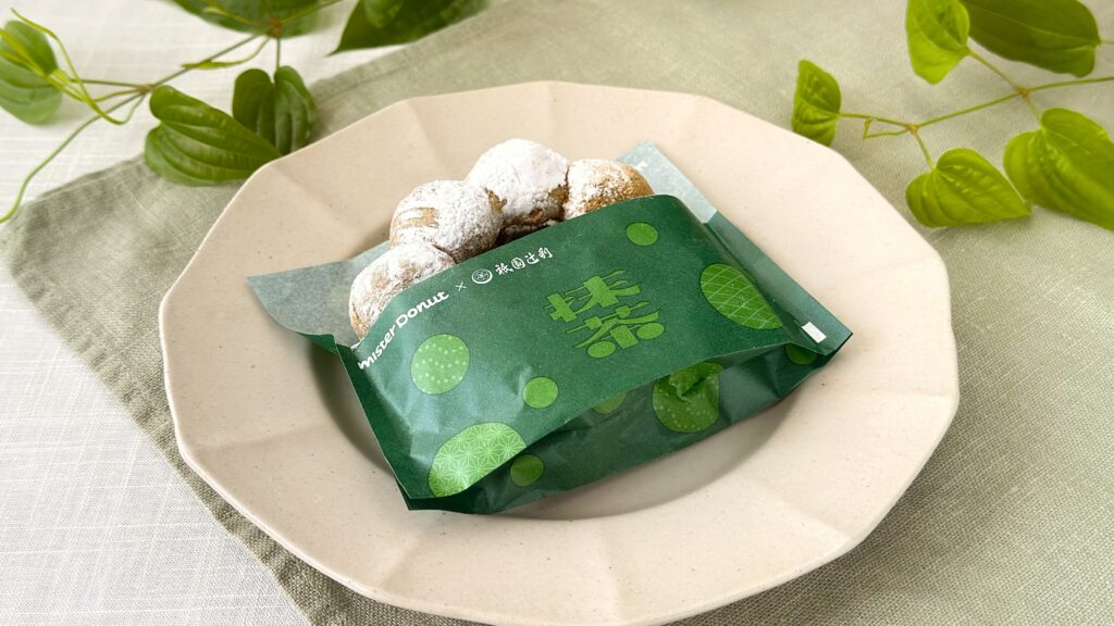 ミスタードーナツ_「ポン・デ・宇治抹茶 あずき抹茶わらびもち」のパッケージ