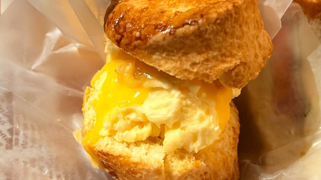 エキュート大宮_エキナカパンめぐり「レモンクリームスコーン」の中身の様子
