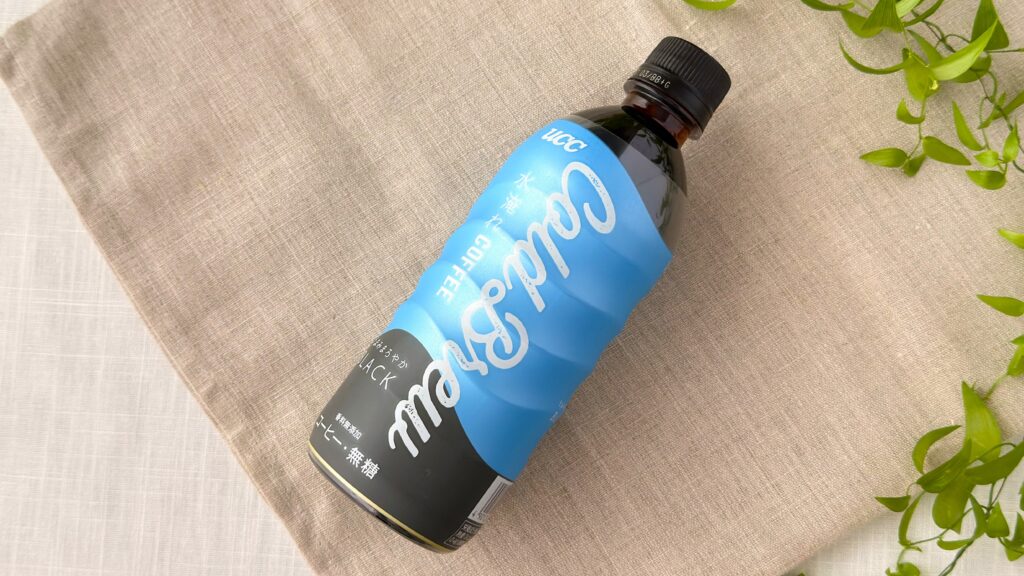 UCC_「UCC Cold Brew BLACK PET500ml」のパッケージ