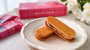 いとこのフルーツバターサンド_「あまりんのベリーベリーバターサンド」の皿盛り