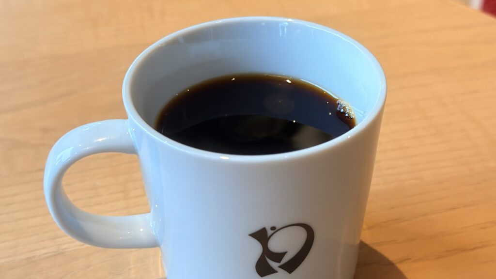 K5_「ダンスブレンドコーヒー」のコーヒーの様子