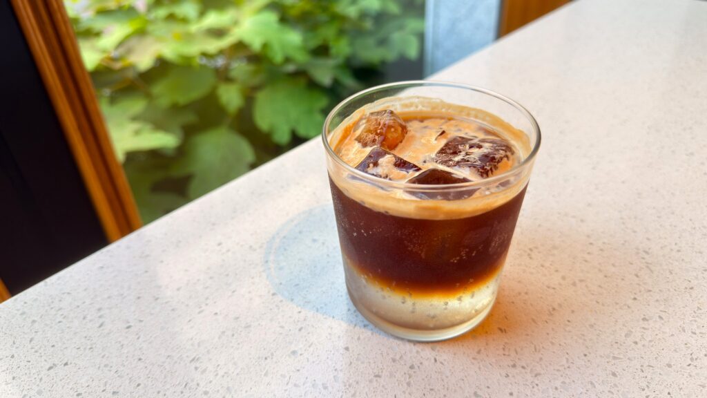 GARDEN HOUSE COFFEE_「エスプレッソトニック」のアップ