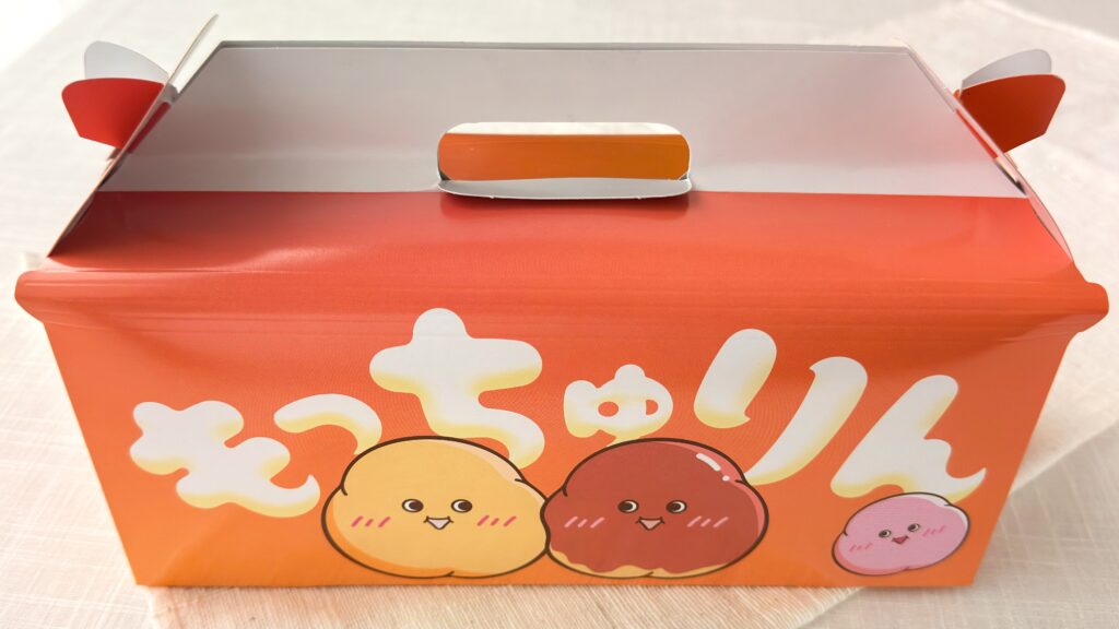 ミスタードーナツ_「もっちゅりん」が入ったパッケージ