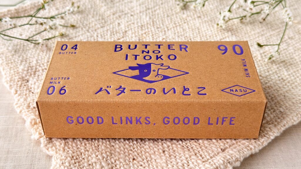 GOOD NEWS_「バターのいとこ ブルーベリー」のパッケージ