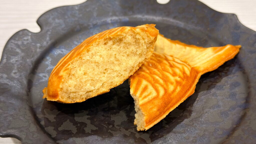 ファンケル_「玄米粉のスコーンたい焼き」の断面