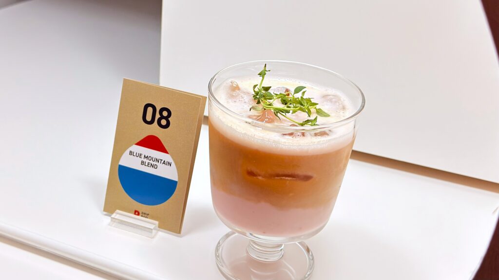 UCC_オーダーした「イチゴヨーグルトコーヒー」