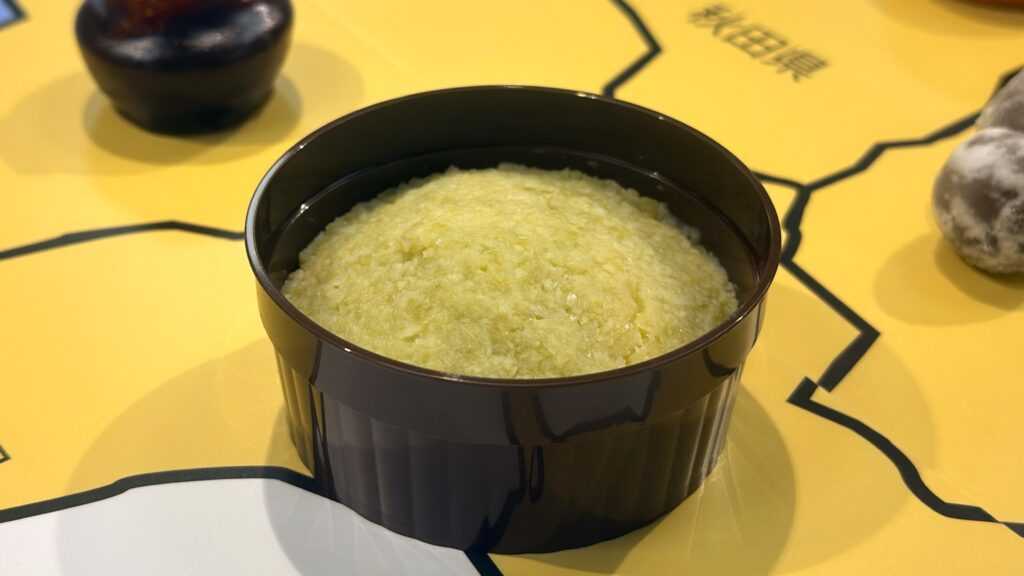 髙島屋_展示されたエンドー餅店「極みづんだ餅」